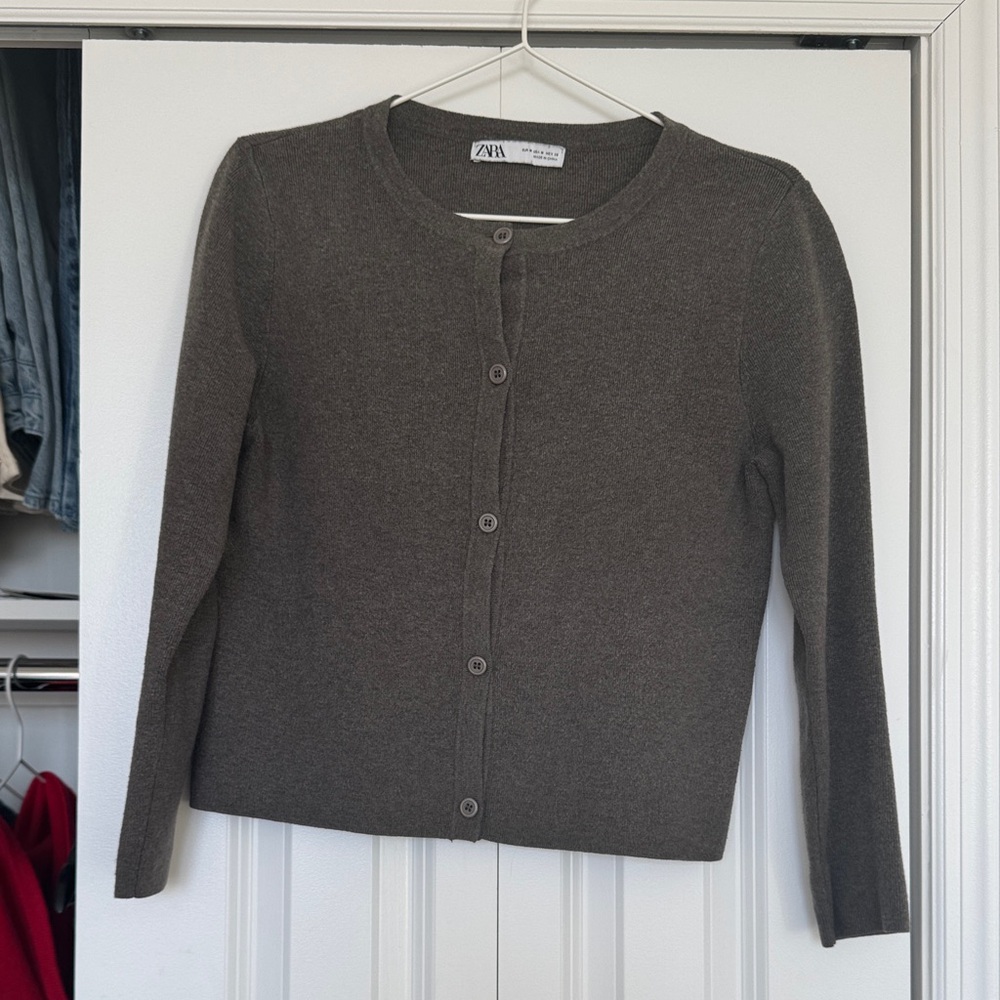 Zara Brown Cardigan